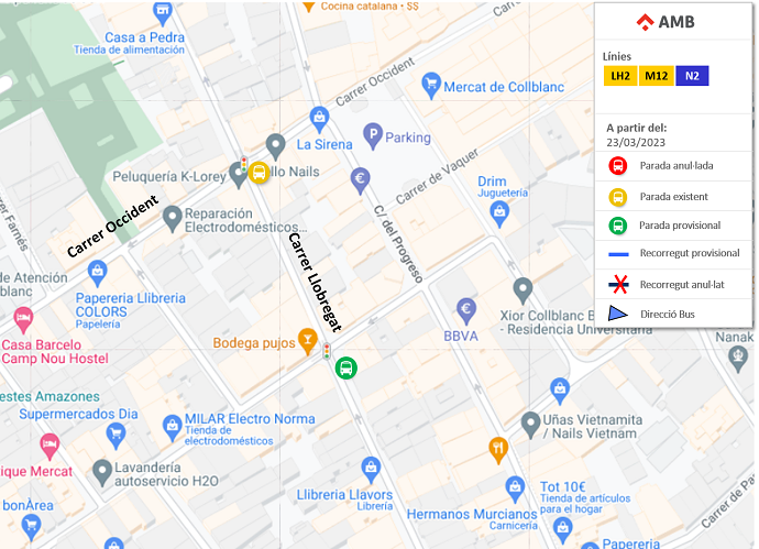 Plànol il·lustratiu. La informació mostrada al plànol es troba descrita al text d'aquesta pàgina.