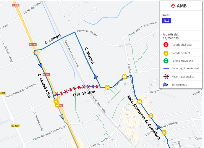 Plànol il·lustratiu. La informació mostrada al plànol es troba descrita al text d'aquesta pàgina.