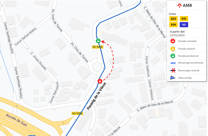 Plànol il·lustratiu. La informació mostrada al plànol es troba descrita al text d'aquesta pàgina.
