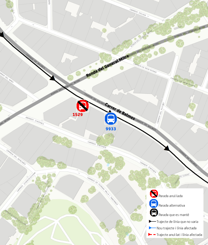 Plànol il·lustratiu. La informació mostrada al plànol es troba descrita al text d'aquesta pàgina.