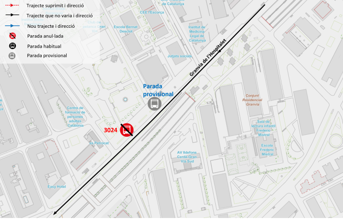 Plànol il·lustratiu. La informació mostrada al plànol es troba descrita al text d'aquesta pàgina.