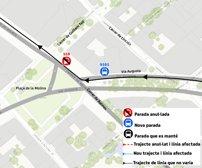 Plànol il·lustratiu. La informació mostrada al plànol es troba descrita al text d'aquesta pàgina.