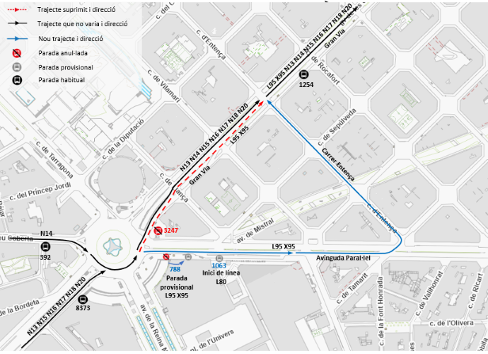 Plànol il·lustratiu. La informació mostrada al plànol es troba descrita al text d'aquesta pàgina.