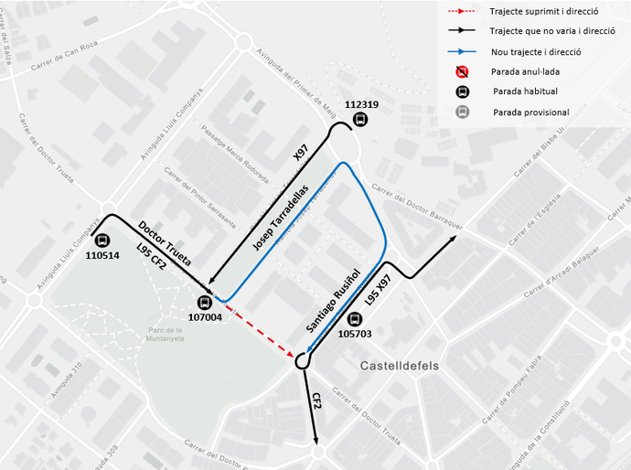 Plànol il·lustratiu. La informació mostrada al plànol es troba descrita al text d'aquesta pàgina.
