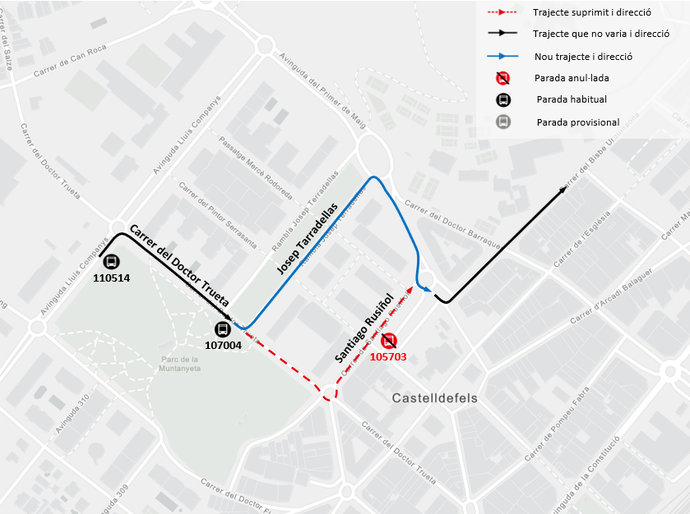 Plànol il·lustratiu. La informació mostrada al plànol es troba descrita al text d'aquesta pàgina.