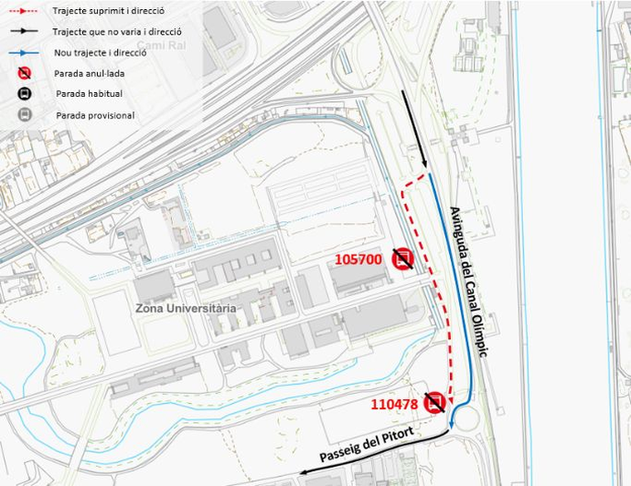 Plànol il·lustratiu. La informació mostrada al plànol es troba descrita al text d'aquesta pàgina.
