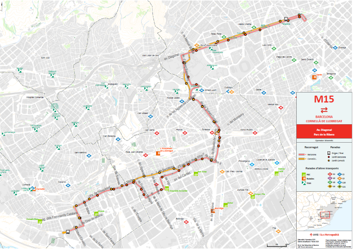 Plànol il·lustratiu. La informació mostrada al plànol es troba descrita al text d'aquesta pàgina.