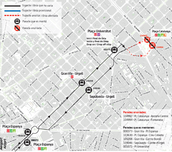 Plànol il·lustratiu. La informació mostrada al plànol es troba descrita al text d'aquesta pàgina.