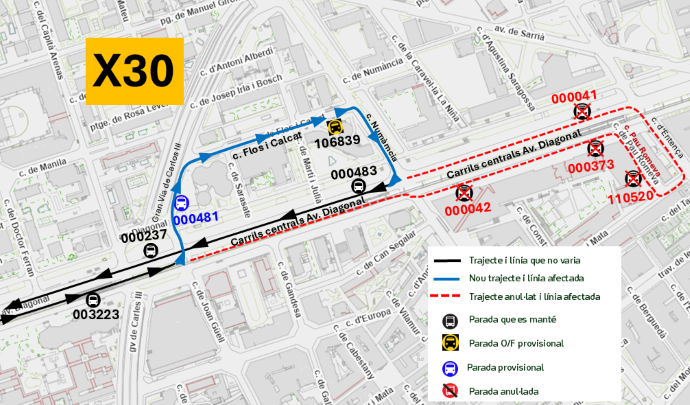 Plànol il·lustratiu. La informació mostrada al plànol es troba descrita al text d'aquesta pàgina.