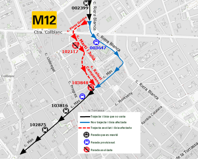 Plànol il·lustratiu. La informació mostrada al plànol es troba descrita al text d'aquesta pàgina.