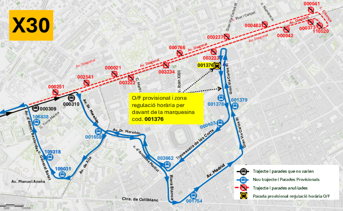 Plànol il·lustratiu. La informació mostrada al plànol es troba descrita al text d'aquesta pàgina.