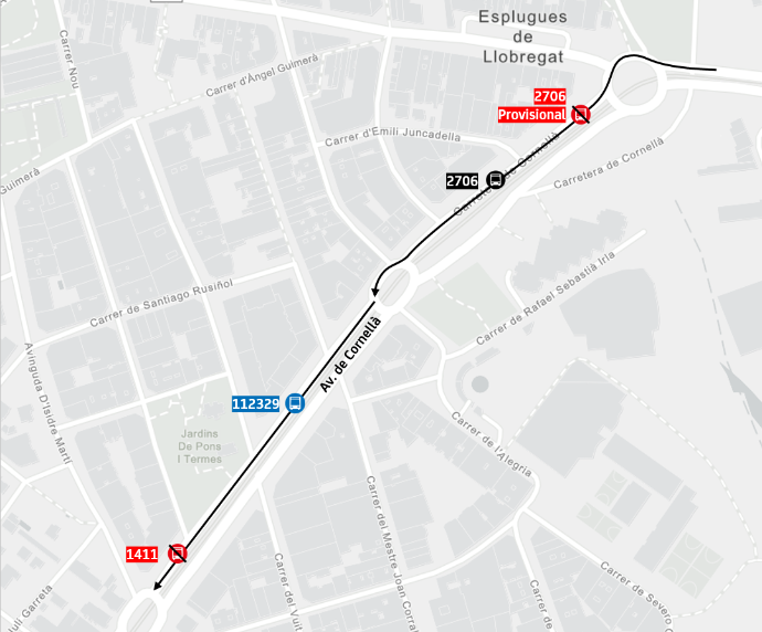 Plànol il·lustratiu. La informació mostrada al plànol es troba descrita al text d'aquesta pàgina.