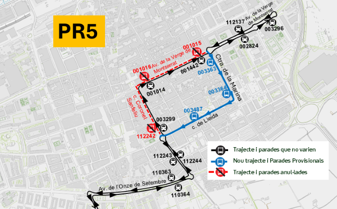 Plànol il·lustratiu. La informació mostrada al plànol es troba descrita al text d'aquesta pàgina.