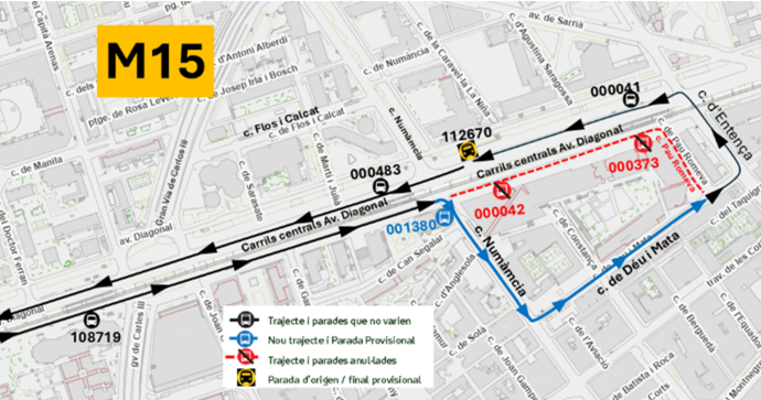 Plànol il·lustratiu. La informació mostrada al plànol es troba descrita al text d'aquesta pàgina.