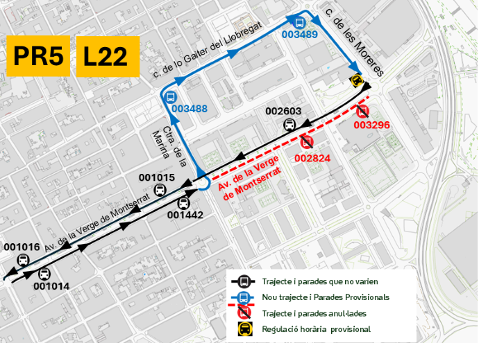 Plànol il·lustratiu. La informació mostrada al plànol es troba descrita al text d'aquesta pàgina.