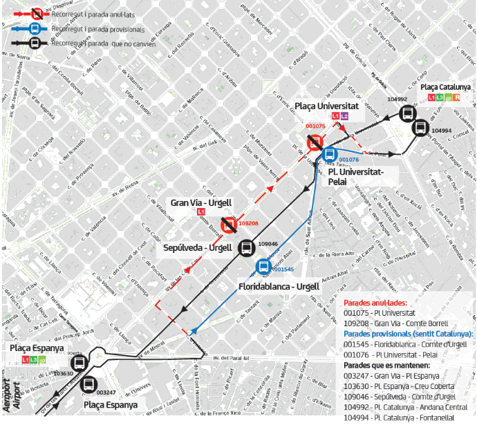 Plànol il·lustratiu. La informació mostrada al plànol es troba descrita al text d'aquesta pàgina.
