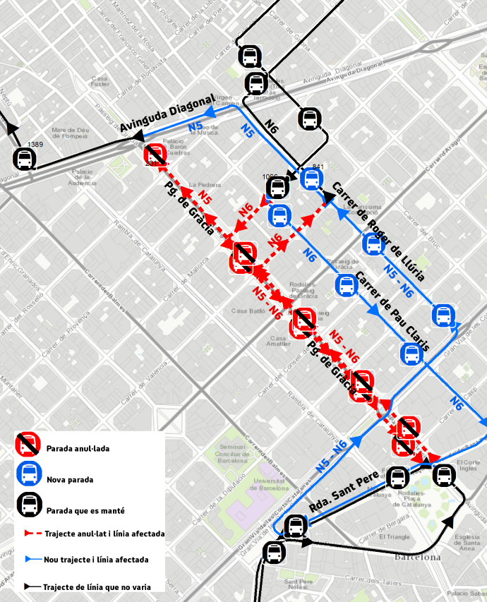 Plànol il·lustratiu. La informació mostrada al plànol es troba descrita al text d'aquesta pàgina.