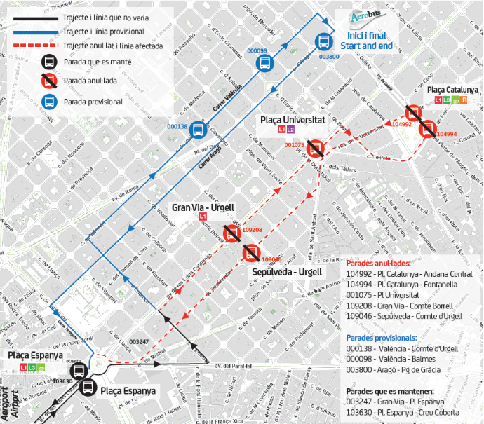 Plànol il·lustratiu. La informació mostrada al plànol es troba descrita al text d'aquesta pàgina.