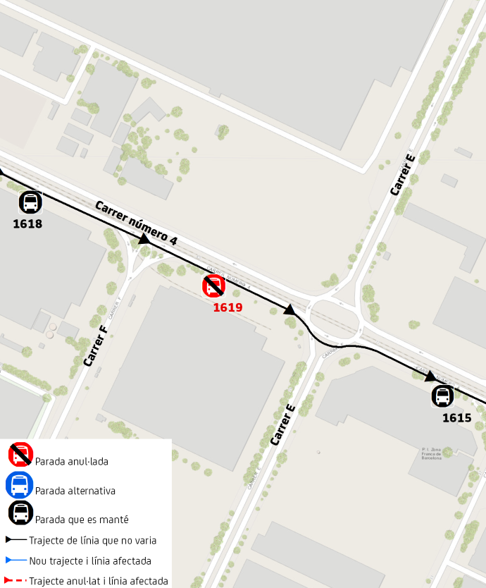 Plànol il·lustratiu. La informació mostrada al plànol es troba descrita al text d'aquesta pàgina.