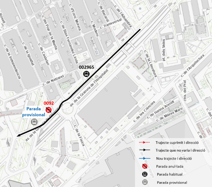 Plànol il·lustratiu. La informació mostrada al plànol es troba descrita al text d'aquesta pàgina.