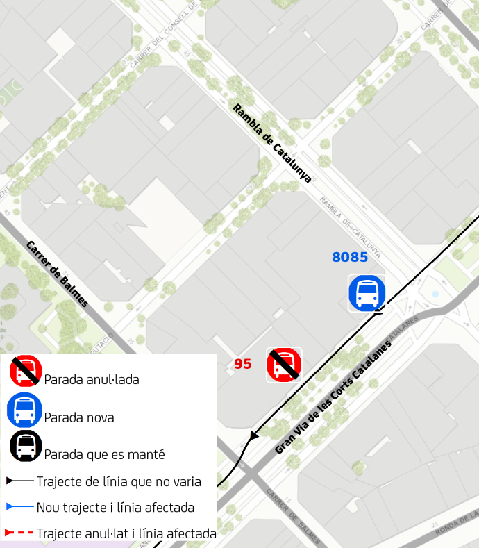 Plànol il·lustratiu. La informació mostrada al plànol es troba descrita al text d'aquesta pàgina.