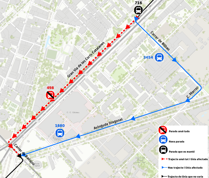 Plànol il·lustratiu. La informació mostrada al plànol es troba descrita al text d'aquesta pàgina.