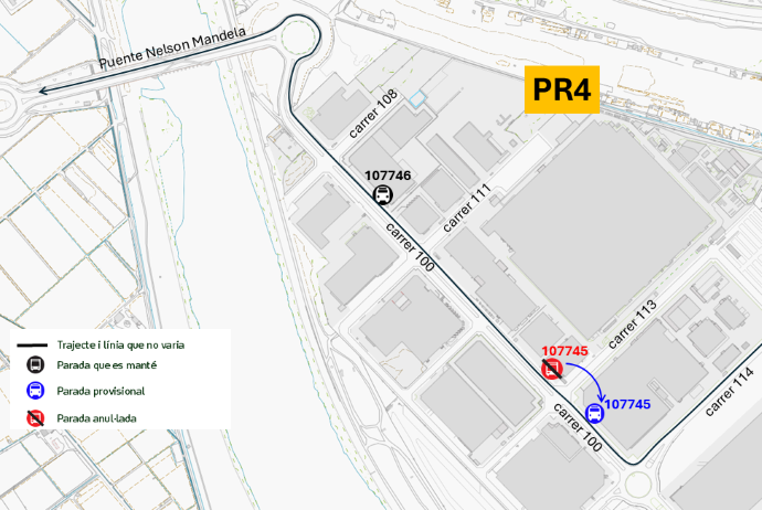 Plànol il·lustratiu. La informació mostrada al plànol es troba descrita al text d'aquesta pàgina.
