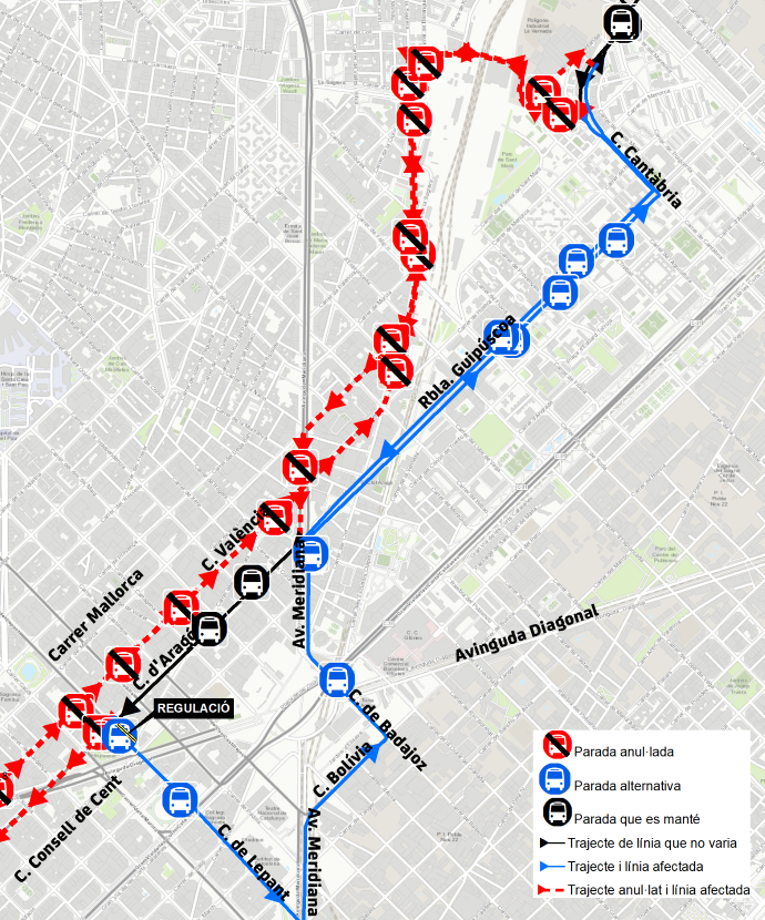Plànol il·lustratiu. La informació mostrada al plànol es troba descrita al text d'aquesta pàgina.