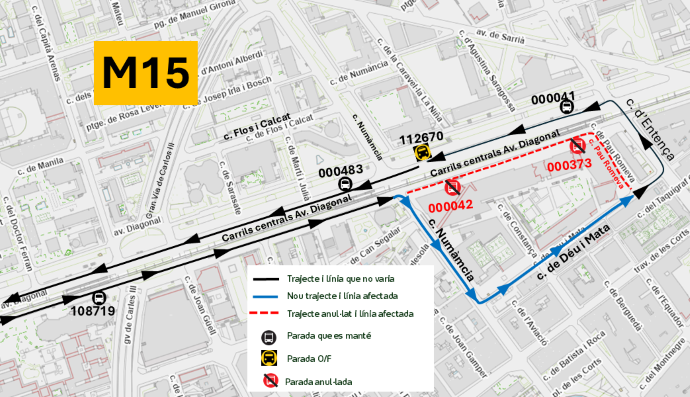 Plànol il·lustratiu. La informació mostrada al plànol es troba descrita al text d'aquesta pàgina.