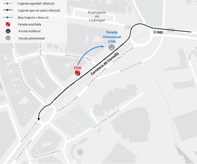 Plànol il·lustratiu. La informació mostrada al plànol es troba descrita al text d'aquesta pàgina.