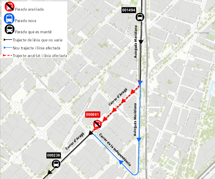 Plànol il·lustratiu. La informació mostrada al plànol es troba descrita al text d'aquesta pàgina.