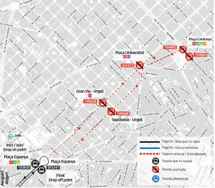 Plànol il·lustratiu. La informació mostrada al plànol es troba descrita al text d'aquesta pàgina.