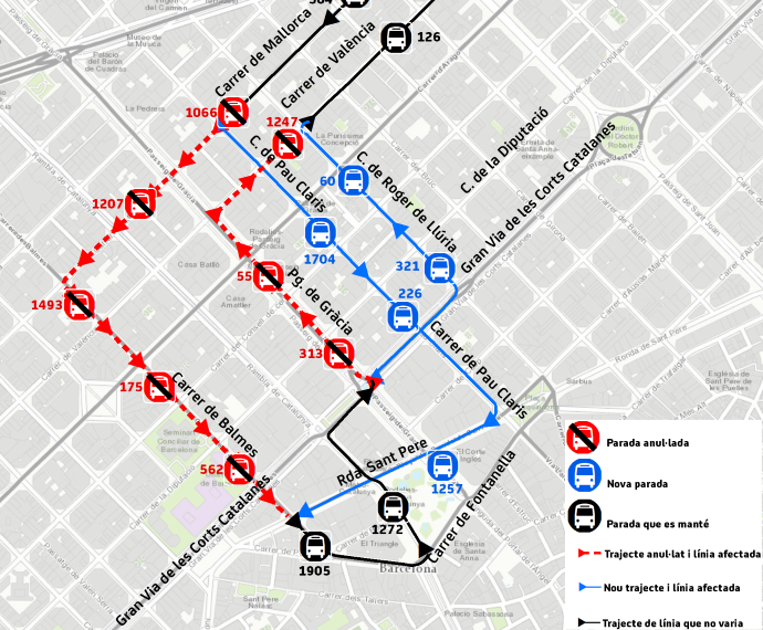 Plànol il·lustratiu. La informació mostrada al plànol es troba descrita al text d'aquesta pàgina.
