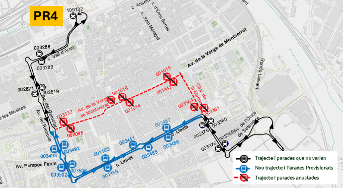 Plànol il·lustratiu. La informació mostrada al plànol es troba descrita al text d'aquesta pàgina.