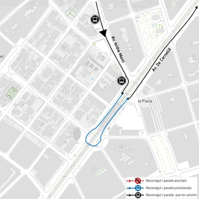 Plànol il·lustratiu. La informació mostrada al plànol es troba descrita al text d'aquesta pàgina.