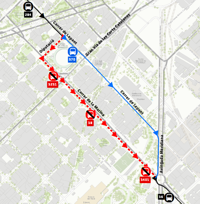 Plànol il·lustratiu. La informació mostrada al plànol es troba descrita al text d'aquesta pàgina.