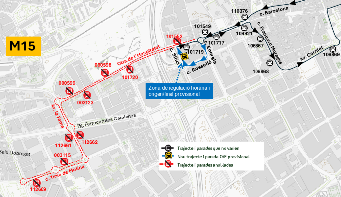 Plànol il·lustratiu. La informació mostrada al plànol es troba descrita al text d'aquesta pàgina.
