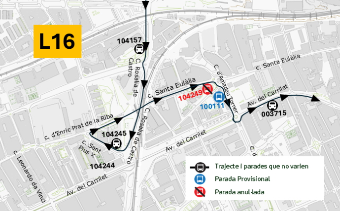 Plànol il·lustratiu. La informació mostrada al plànol es troba descrita al text d'aquesta pàgina.